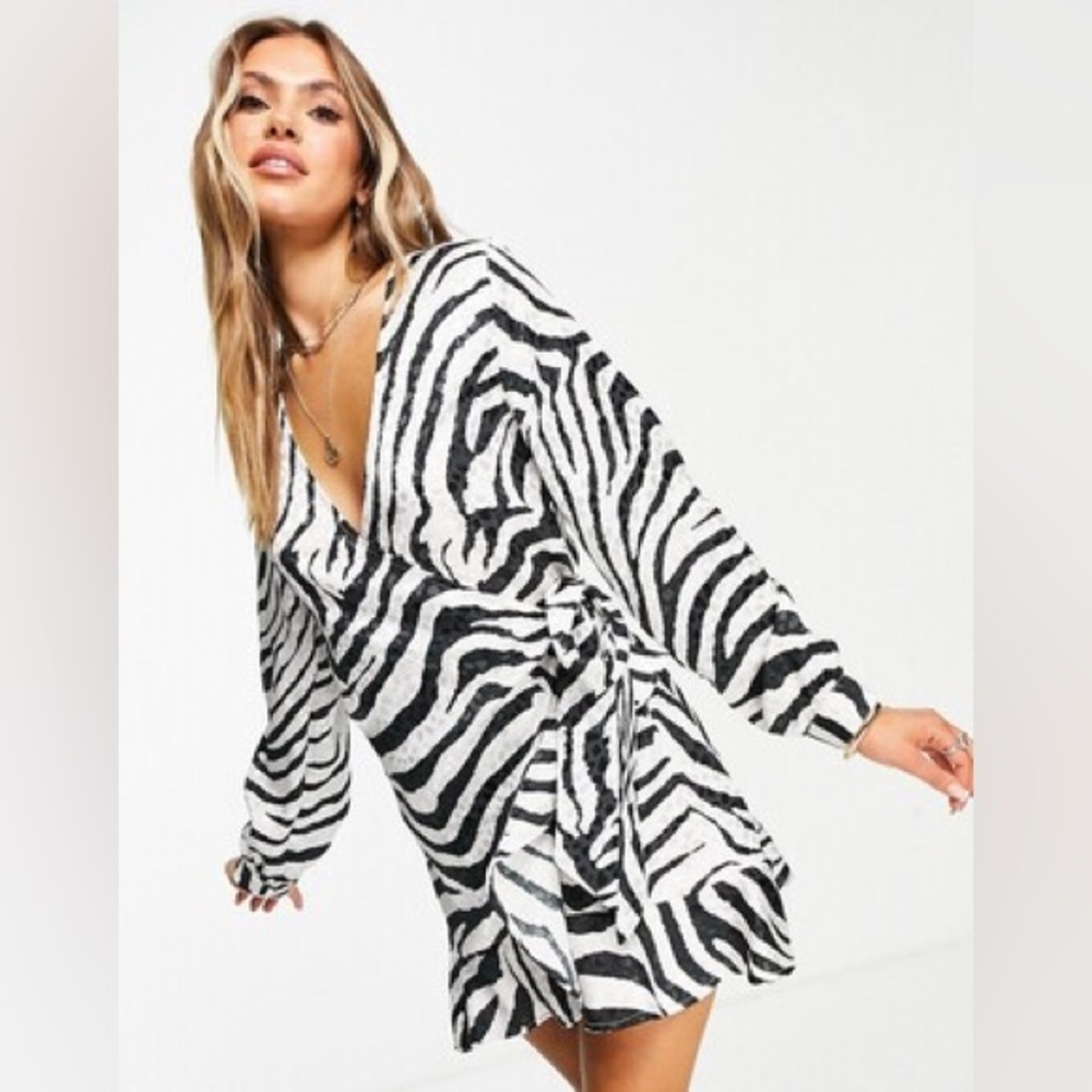 ASOS Zebra dress